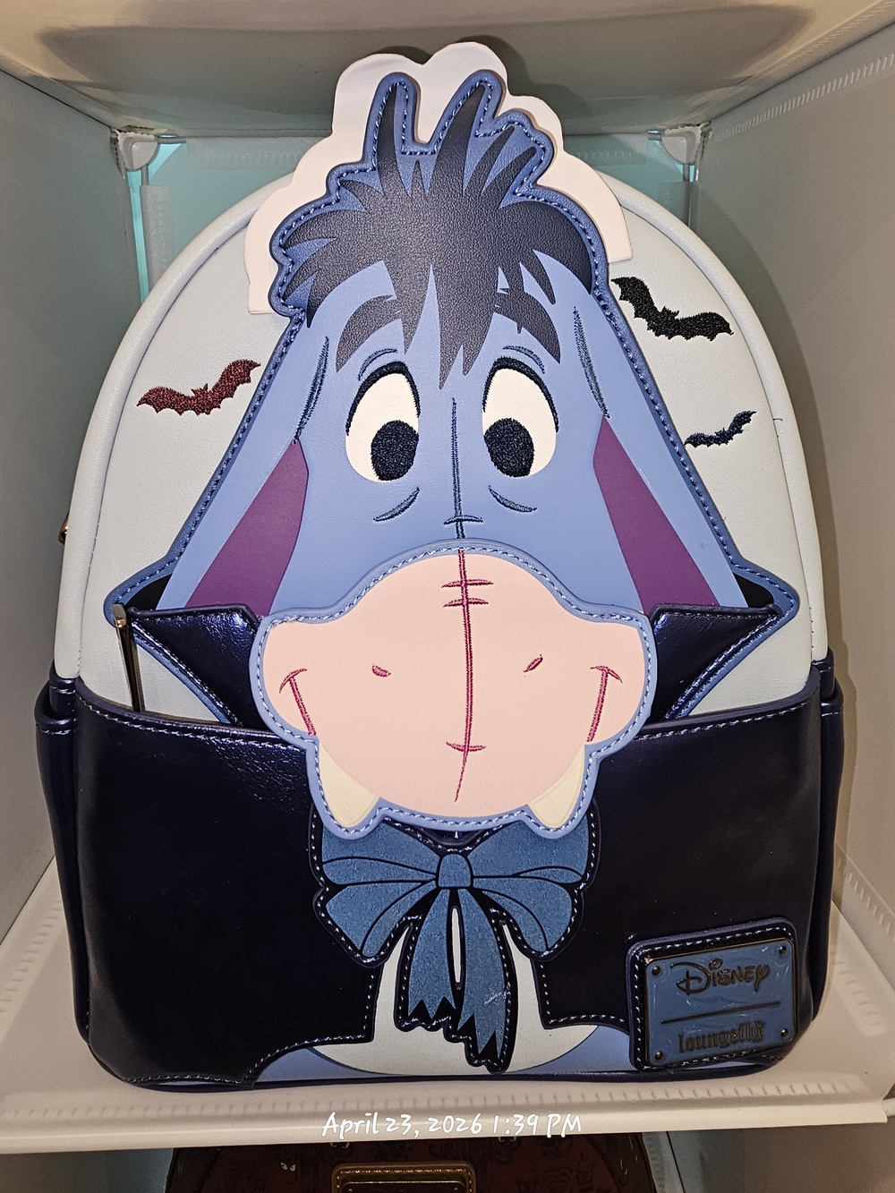 Loungefly Disney Winnie The Pooh Vampire Eeyore Cosplay Mini Backpack